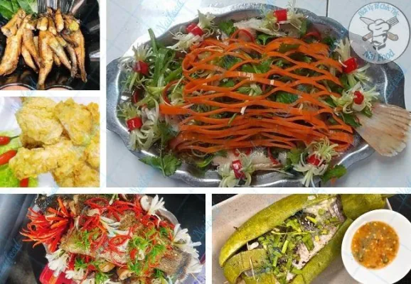 Các Món Cá Hấp, Chiên Xù Đãi Tiệc Sang Trọng Và Thanh Ngọt