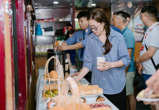 Tiệc teabreak sự kiện khai trương