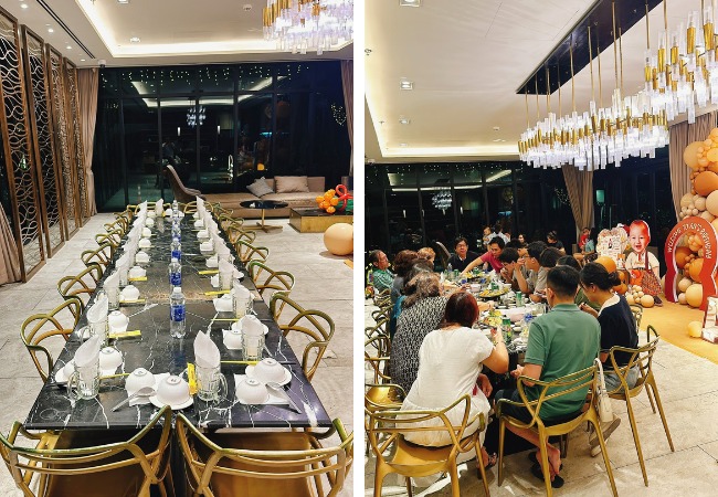 Tiệc thôi nôi bé yêu ngọt ngào