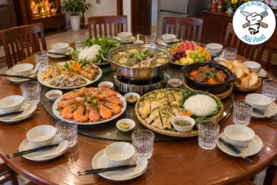 Gợi ý 21+ thực đơn đãi tiệc cho 10 người ngon phổ biến