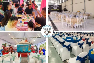 Ghế Tiffany Vàng Đồng Sang Trọng Nơ Đính Kèm